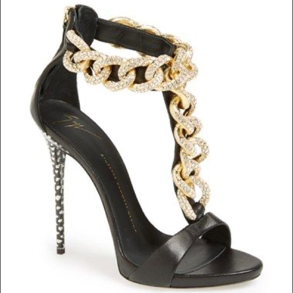 Giuseppe Zanotti chain heels - Picture 1 of 7